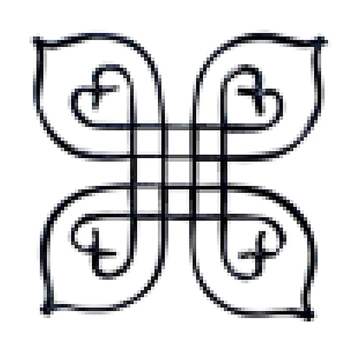 D-2050 Bars, Scrolls & Fittings Wrought iron, black / gold accent — Deco Blossom Kenya