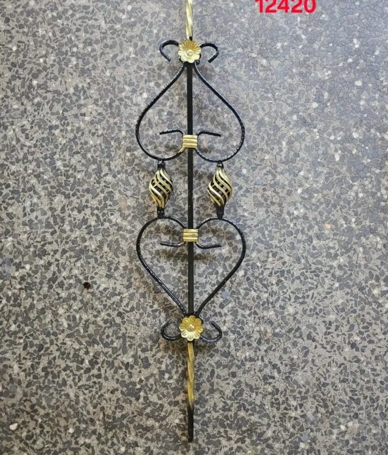 Heart-basket scroll panel 12420 12420 Bars, Scrolls & Fittings — Deco Blossom Kenya
