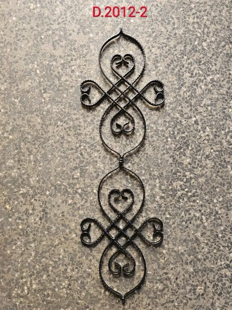 Loop iron spindle BS-091 Bars, Scrolls & Fittings — Deco Blossom Kenya