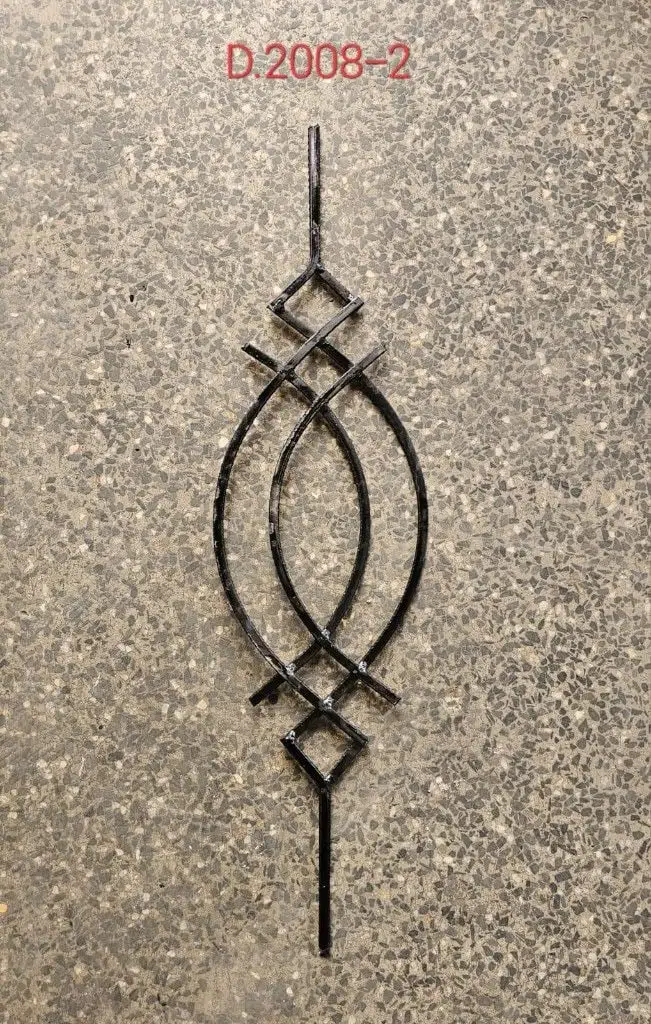 Scroll-cage iron spindle BS-097 Bars, Scrolls & Fittings — Deco Blossom Kenya