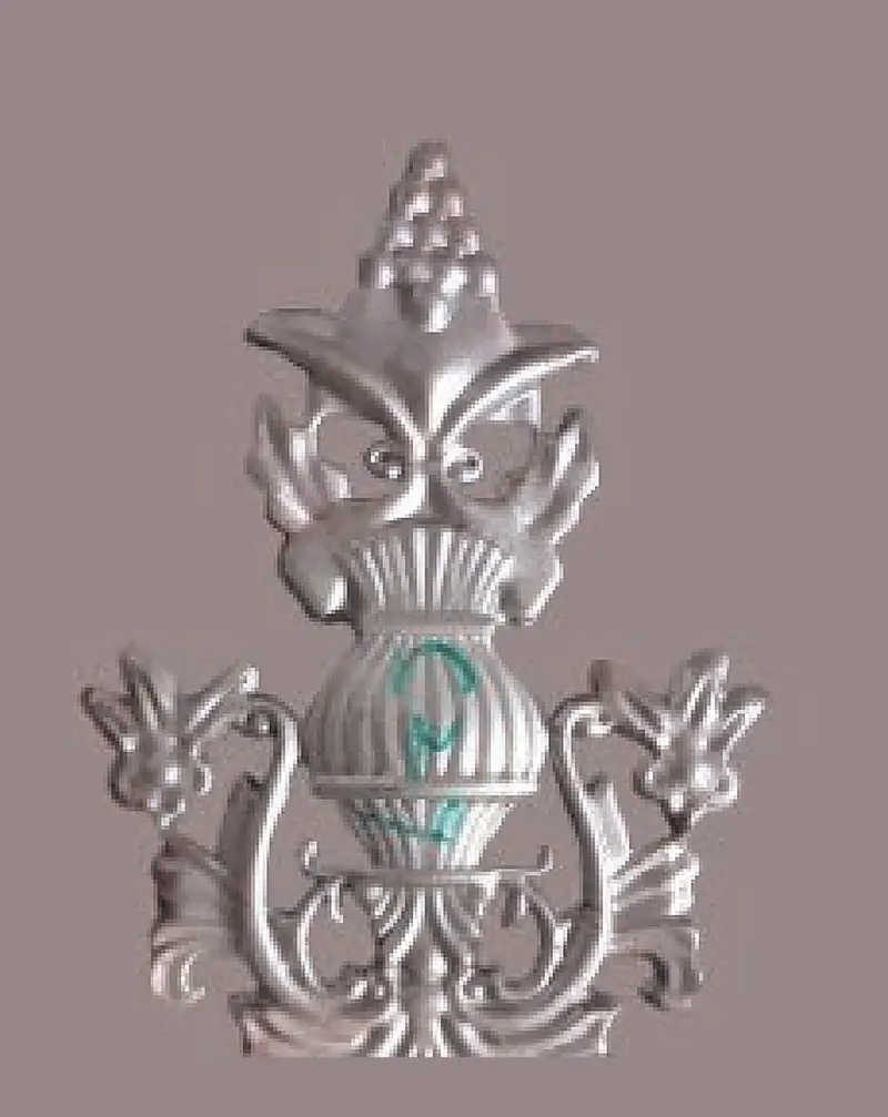 C29 Rosettes, Flowers & Cast Décor Cast décor, metallic — Deco Blossom Kenya