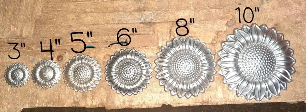 Cast sunflower ornament CD-063 Rosettes, Flowers & Cast Décor — Deco Blossom Kenya
