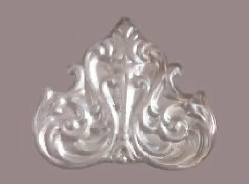 L4-Flower Rosettes, Flowers & Cast Décor Cast décor, metallic — Deco Blossom Kenya