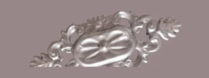 L480 Rosettes, Flowers & Cast Décor Cast décor, metallic — Deco Blossom Kenya