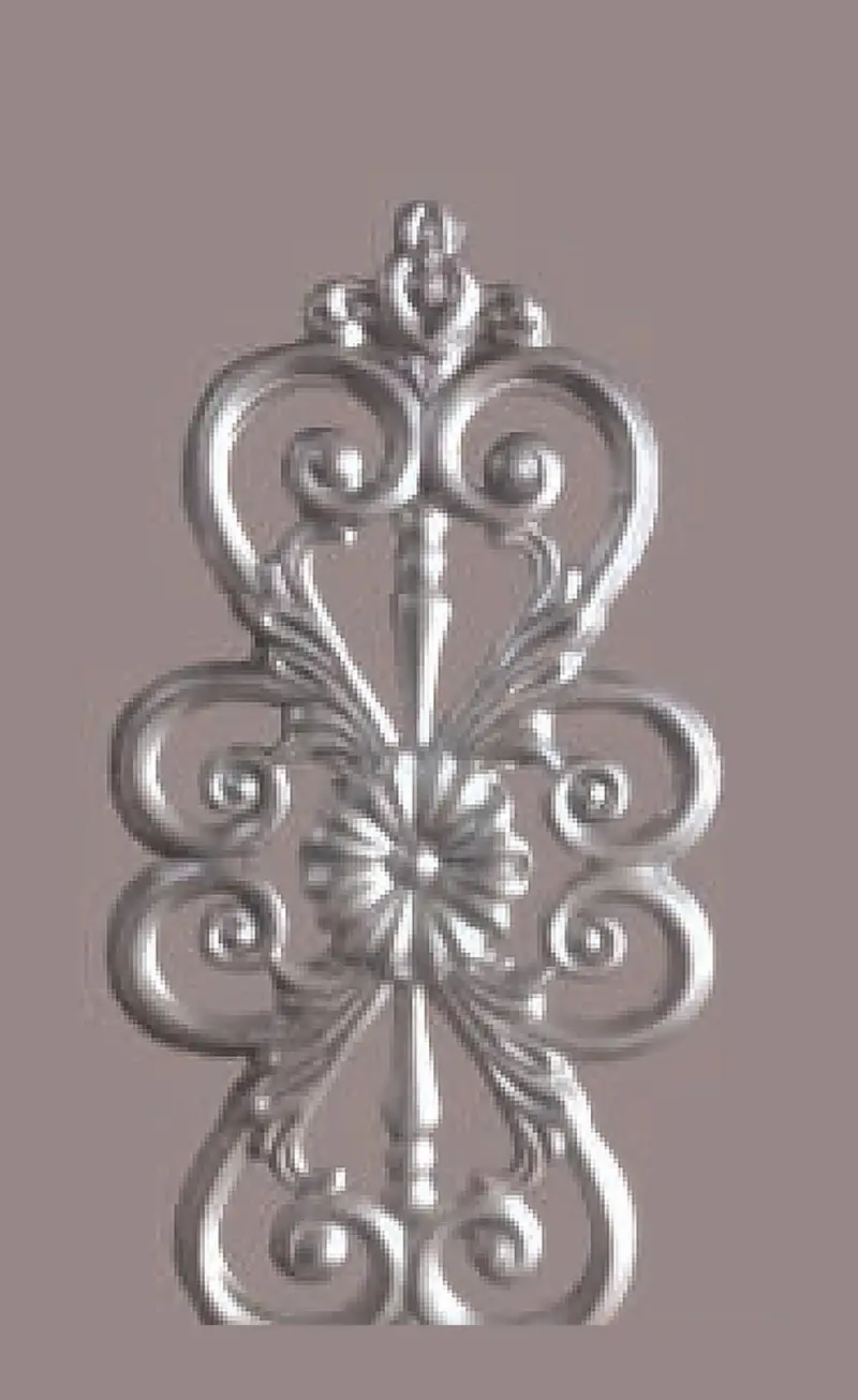 L52 Rosettes, Flowers & Cast Décor Cast décor, metallic — Deco Blossom Kenya