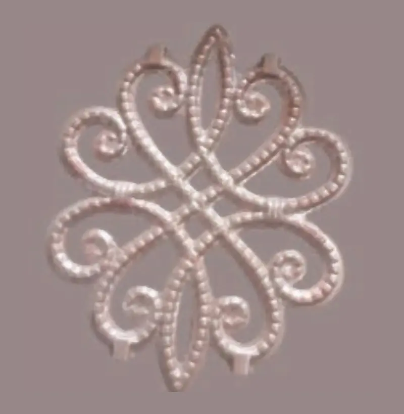L61 Rosettes, Flowers & Cast Décor Cast décor, metallic — Deco Blossom Kenya
