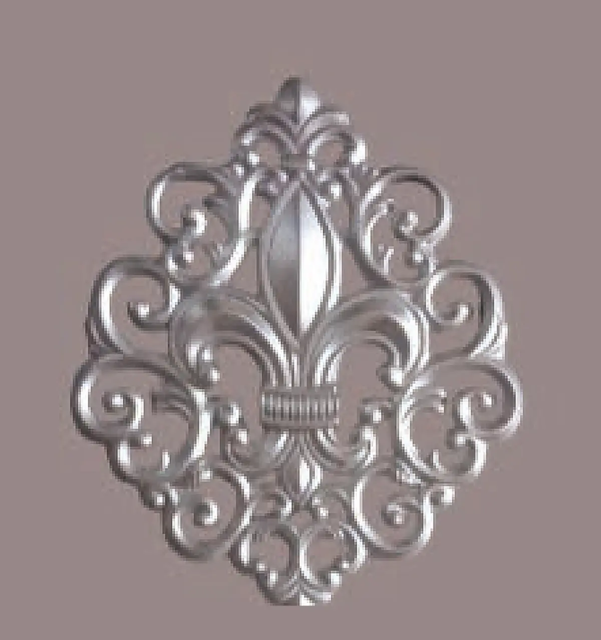 L69-SASA Rosettes, Flowers & Cast Décor Cast décor, metallic — Deco Blossom Kenya