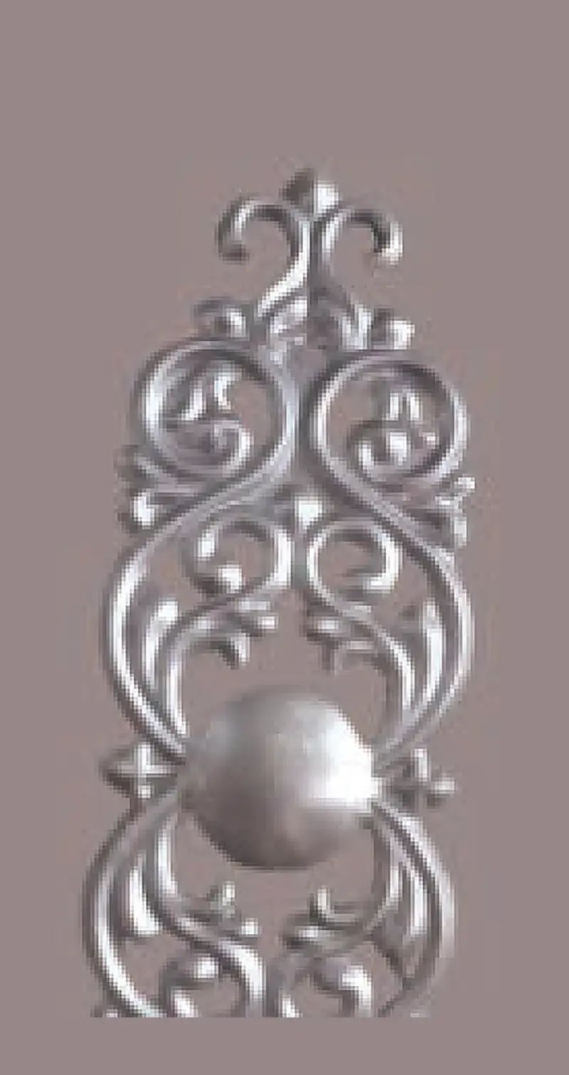 L76 Rosettes, Flowers & Cast Décor Cast décor, metallic — Deco Blossom Kenya