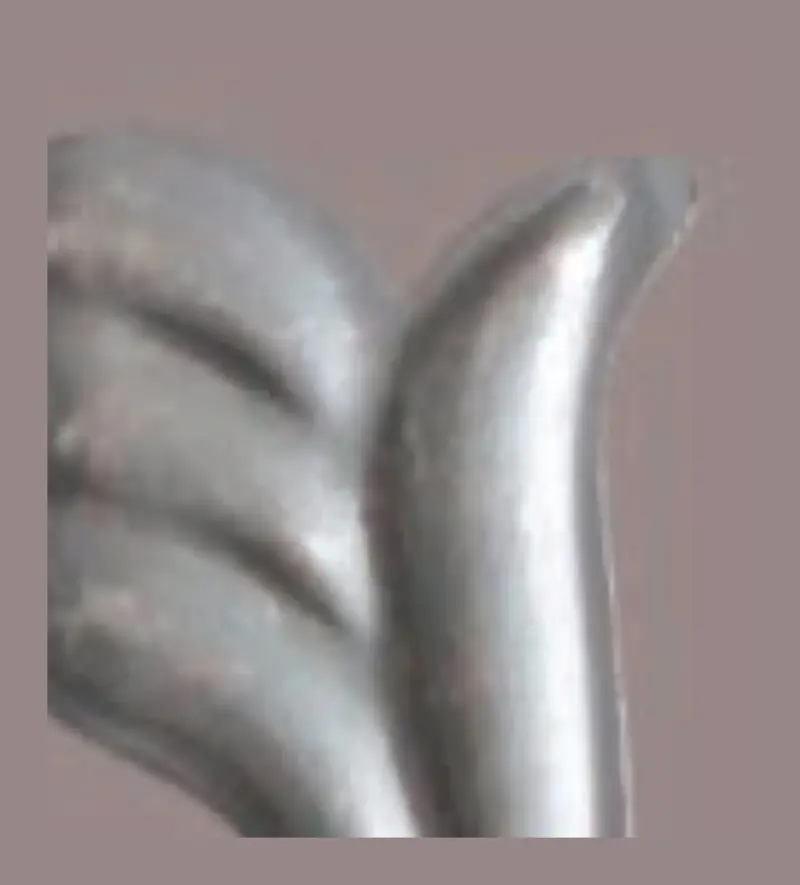 Leaf-7 Rosettes, Flowers & Cast Décor Cast décor, metallic — Deco Blossom Kenya