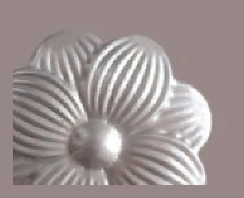 Plate-Flower Rosettes, Flowers & Cast Décor Cast décor, metallic — Deco Blossom Kenya