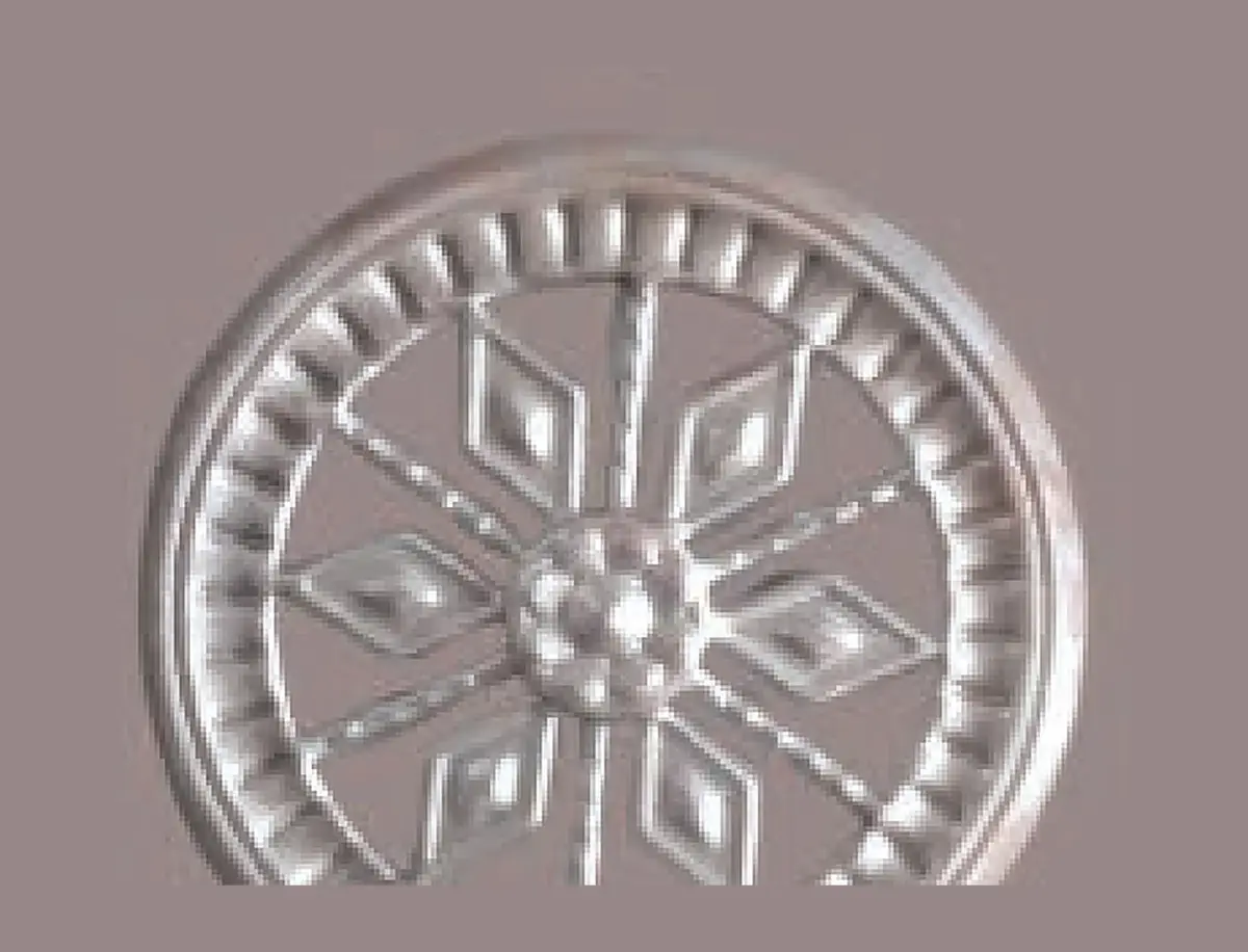 Wheel Rosettes, Flowers & Cast Décor Cast décor, metallic — Deco Blossom Kenya