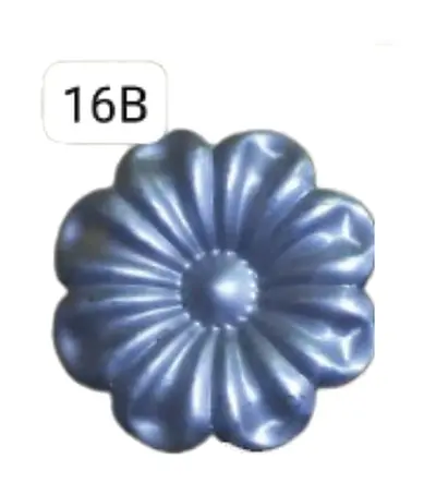 16B Gate Finials & Spear-Tops Metallic — Deco Blossom Kenya