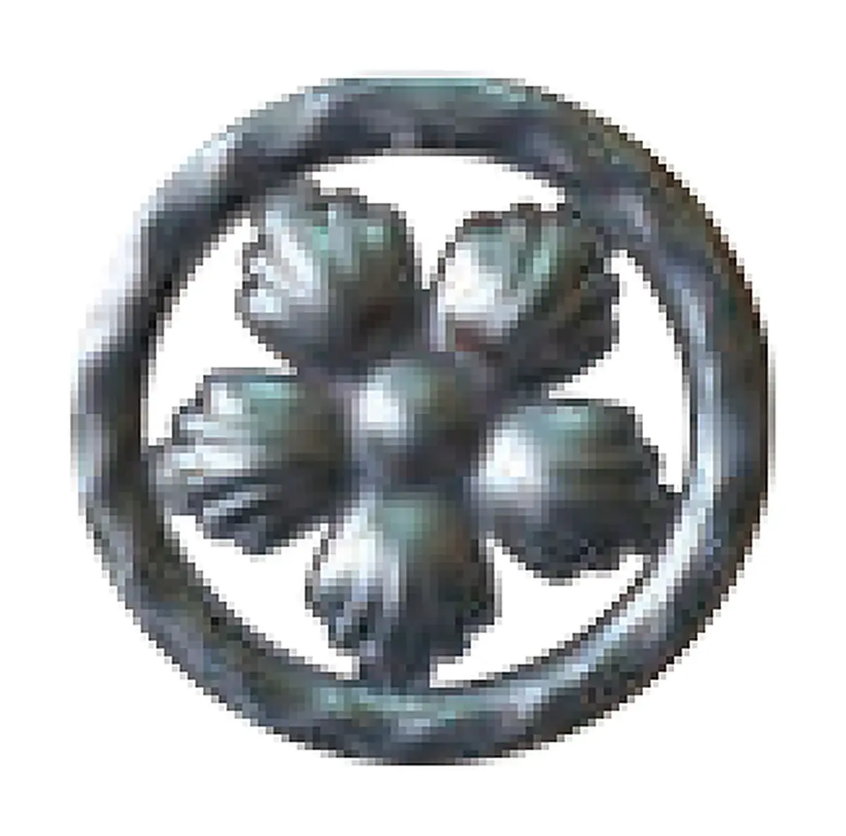 35411 Gate Finials & Spear-Tops Metallic — Deco Blossom Kenya