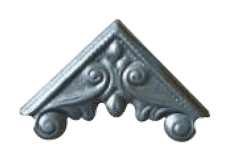35422 Gate Finials & Spear-Tops Metallic — Deco Blossom Kenya