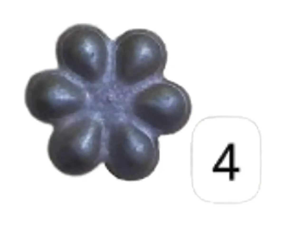 4 Gate Finials & Spear-Tops Metallic — Deco Blossom Kenya