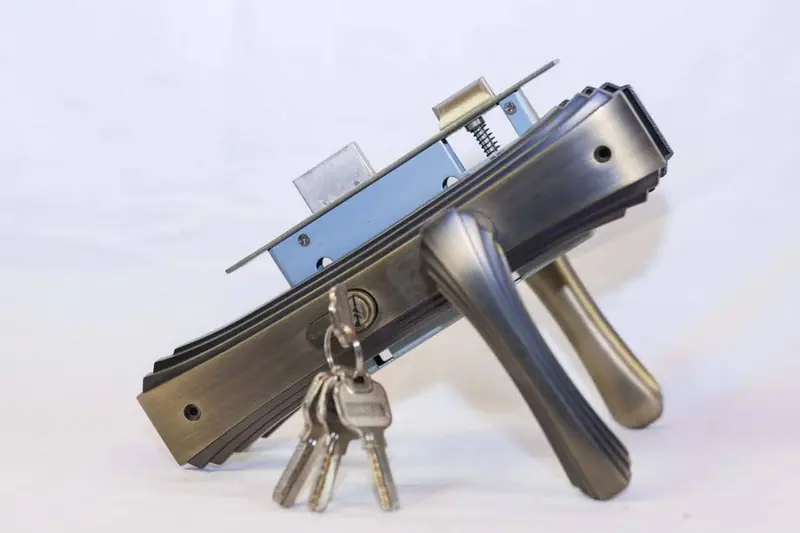 Hanzl lock  265-201 MAB gates-arrow-small-standard-textured-bronze Gate Hardware & Locks — Deco Blossom Kenya