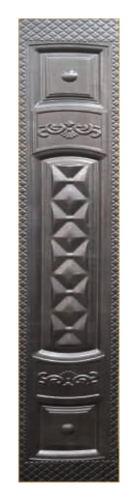 11-D Steel Doors 1x6 Pressed steel, paint-ready — Deco Blossom Kenya