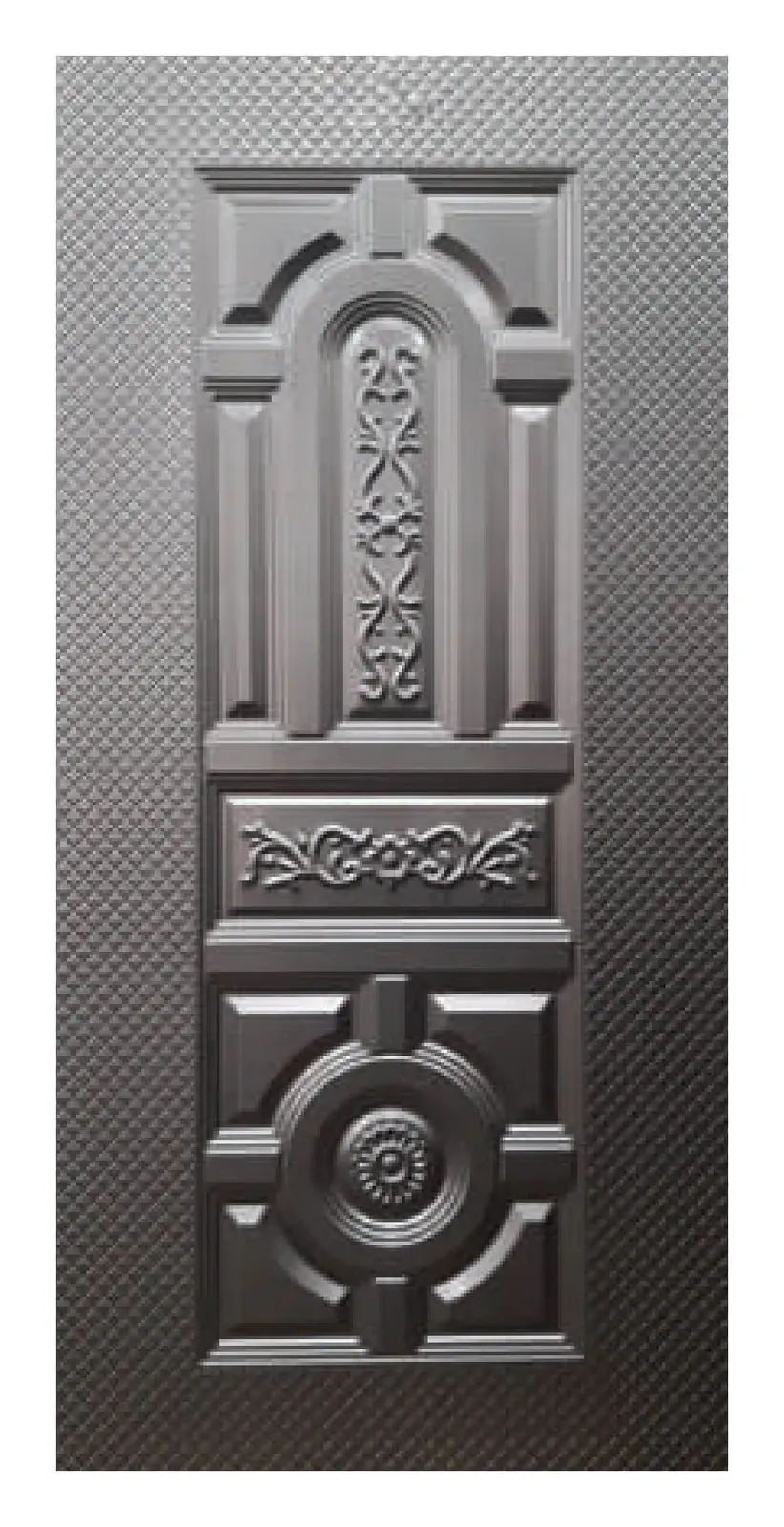 30-A Steel Doors 3x6 Pressed steel, paint-ready — Deco Blossom Kenya