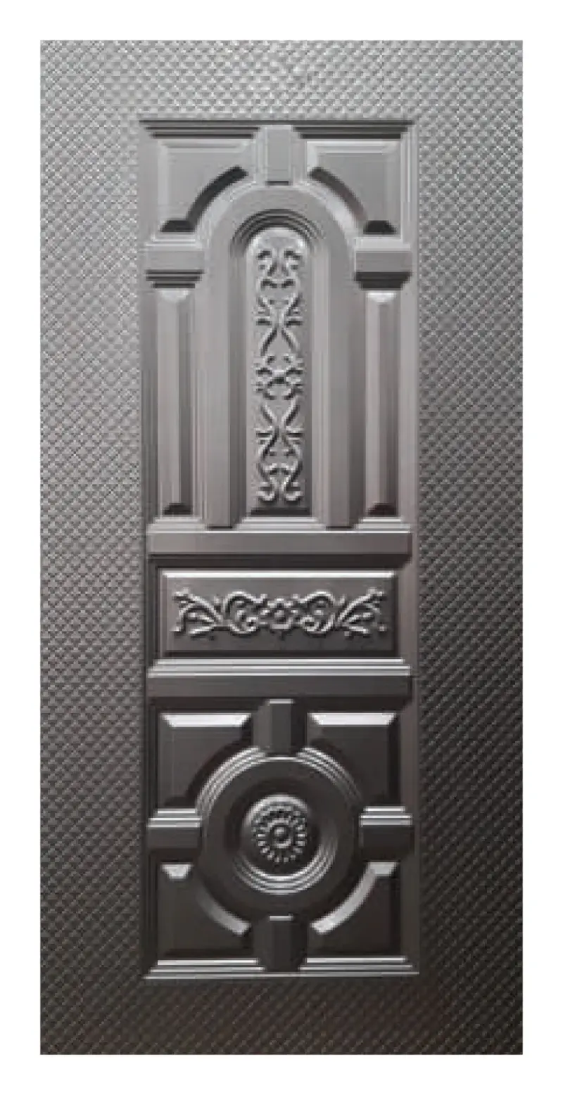 30-A Steel Doors 3x6 Pressed steel, paint-ready — Deco Blossom Kenya