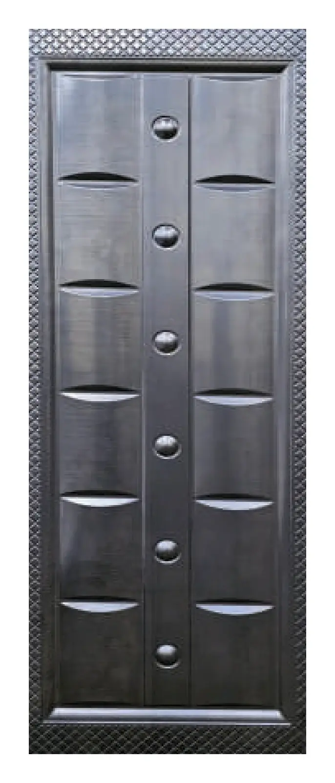 35-C Steel Doors 2x6 Pressed steel, paint-ready — Deco Blossom Kenya