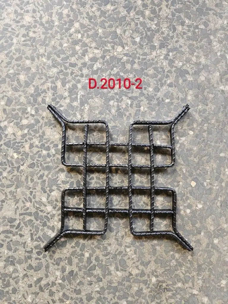 Square-grid iron panel IP-092 Wrought-Iron Panels & Balusters — Deco Blossom Kenya